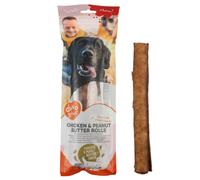 Palitos de pollo con mantequilla de maní para perro - Duvo Plus - Cantidad: 290 g
