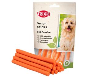 Palitos de snack veganos de patata y zanahoria para perro - Trixie - Cantidad: 100 g