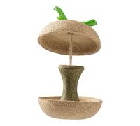 Palitos masticables de conejo en forma de fruta: 8 x 8 x 8 cm. Dimensiones del producto, material natural de harina de trigo de maíz, 120 g de peso. Estructura resistente que despierta interés, regalo
