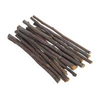 Palitos Masticables de Madera para Hámster y Cachorro, Alivio Dental | Ramitas Secas de Árbol de Manzana, Juego Interactivo, No Rueda, Ayuda a Morder sin Dañar, para Mascotas Pequeñas