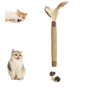 Palitos masticables para gatos, juguetes masticables para dentición de gatitos, juguete para gatos Silvervine con campana, juguete masticable para gatos para cuidado dental, palitos masticables para