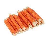 Palitos Molares de bambú Dulce para Mascotas para Hámster Conejo, Molienda de Dientes Saludables y Alivio del Aburrimiento, Palitos para Masticar con Fragancia Natural de Primera Calidad, 20