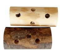 Palitos para Morder de Madera de Manzana para Pequeños Animales 2 Piezas