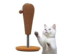 Palla Tiragraffi Per Gatti - Giochi Per Gatti In Casa | Tiragraffi Verticale A Forma Di L Alto | Tiragraffi Per Gattini | Palla Tiragraffi Con Ventosa Per Gatti, Per Intrattenimento, Arricchimento, Ap