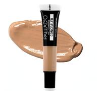 Palladio Corrector de Cobertura Completa, Disfraz para Ojos, Corrector Facial y para Ojos Cremoso, Unifica el Tono de la Piel, Oculta Imperfecciones, Ojeras y Líneas Finas, Café Au Lait