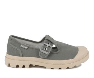 Palladio Mixto Pampa M-Jane Washed Mary Flat, Vetiver, 39 EU, Vetiver, 39 EU