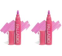 Palladio Rotulador de labios lip stain 02 orchid 21 g (Paquete de 2)