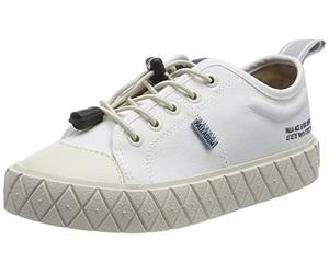 Palladium Ace Kids Lo Supply, Sneakers Unisex niños, Blanco, 35 EU