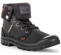 Palladium Baggy City Shell Bota Militar Para Mujeres Marrón Khaki EU 36-46