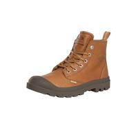 Palladium Botines PAMPA cuero zip, Dear Brown 76888 252, 44.5 EU
