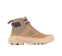 Palladium Botines unisex Pallarider con cremallera mixta, color marrón querido, 8.5 UK, Dear Brown, 42.5 EU
