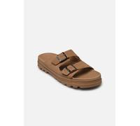 Palladium de los hombres Sandalias de ante Dunelite Riviera, marrón