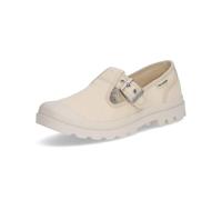 Palladium Mary Jane Pampa Washed para Mujer, Sahara, 6.5
