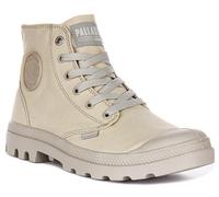PALLADIUM Mono Cromo Recortar Abajo Vegano Eva Comodidad Bota Hombre Beige GB 4