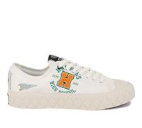 Palladium Palla Ace Tigers, Sneaker Mujer, Crema Blanca, 42 EU