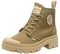 Palladium Pallabase Twill, Boots Mujer, Verde, 42 EU