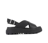 Palladium Pallacruise Crossed, Sandal Mujer, Negro, 35.5 EU