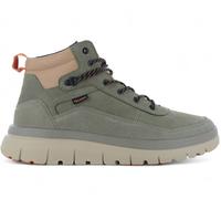 Palladium Pallaflex Cuff M - Hombre Sneaker Ocio Zapatos Cuero Verde 09509-399