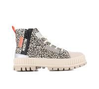 Palladium Pallashock Backzip, Ankle Boot Mujer, Milk Print Brown, 42 EU