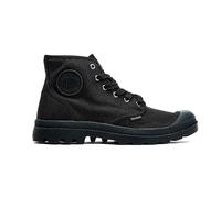 Palladium Pampa - Botines de lona para hombre, Negro, 44.5