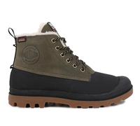 Palladium Pampa Duck WL WP+, Ankle Boot Unisex Adulto, Olive Night, 44 EU