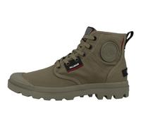 Palladium Pampa Hi Patch, Zapatillas Unisex Adulto, Verde Oscuro, 36 EU