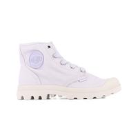 Palladium - Pampa Hi - Zapatillas Hombre y Mujer de Algodón, Suela Interior EVA, Look Auténtico - Vegan Friendly, Milk Galaxy, 43 EU