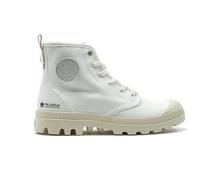 Palladium Pampa Hi Zip Organic, Tenis Unisex, Blanco Estrella, 36 EU