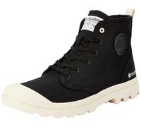 Palladium Botines con cordones negro / blanco, Talla 37
