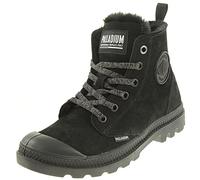 PALLADIUM Pampa HI Zip WL, Zapatillas Mujer, Black/Black, 35.5 EU