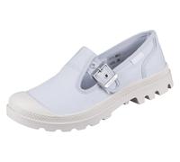 Palladium Pampa M-Jane Washed, Mary Flat Unisex Adulto, Arte Azul, 36 EU
