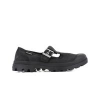 Palladium Pampa M-Jane Washed, Mary Flat Unisex Adulto, Negro, 35.5 EU