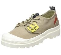 Palladium Pampa Ox Dare, Zapatillas de deporte Unisex niños, Gris, 32 EU