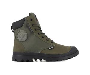 Palladium Pampa SC Wpn U-s, Ankle Boot Unisex Adulto, Olive Night, 38 EU