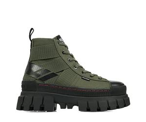 Palladium Revuelta Hi Ejército, Zapatillas Mujer, Olive Night, 38 EU