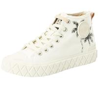 Palladium Tenis Unisex Palla Ace Mid Fest, Crema Claro, 39 EU