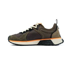Palladium Troop Runner, Zapatillas Unisex Adulto, Verde Oliva/Negro (Olive Night/Black), 14.5 Women/13 Men