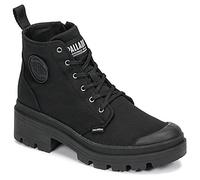Palladium Zapatillas altas PALLABASE TWILL in Negro 41