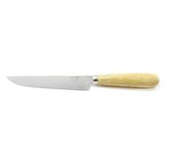 PALLARES SOLSONA Cuchillo Cocina Acero Carbono 15 cm con mango redondo de madera de Boj