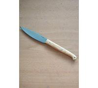 PALLARES SOLSONA Cuchillo de Cocina Estilizado, Acero Inoxidable, 10 cm, Mango de Madera de Boj.