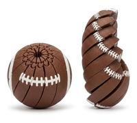 Pallina Antistress a Forma di Baseball, Stampata in 3D, girevole e con funzione di rotazione, ideale per alleviare lo Stress. Gioco sensoriale portatile per la concentrazione (#H)