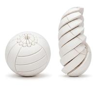 Pallina Antistress a Forma di Baseball, Stampata in 3D, girevole e con funzione di rotazione, ideale per alleviare lo Stress. Gioco sensoriale portatile per la concentrazione (#E)