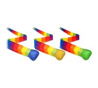 Palline Streamer - e Cattura palline | Palline colorate con Coda | Lancio di Sabbia | Set di 3 giochi da spiaggia portatili per attività all'aperto per Baby Shower, laurea