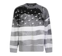 Palm Angels - Sudadera Stars And Stripes - Sweatshirts & Hoodies - Hombre - Gris - S -
