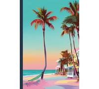 Palm Beach Florida Travel Journal: A line d6x9 notebook to write about your trip to Florida