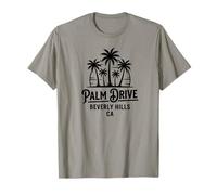 Palm Drive, Beverly Hills, California, California Camiseta