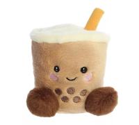 Palm Pals: Muñeco de peluche té de burbujas - marrón, 13 cm