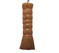 Palm Silk Handmade Mini Escoba - Limpieza de materiales naturalLa fibra de seda de palma sostenible es una herramienta confiable para satisfacer sus necesidades de limpieza diarias. Es respetuoso con