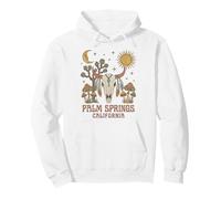 Palm Springs California Vintage Boho Setas espirituales Sudadera con Capucha