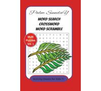 Palm Sunday Activity Puzzle Book: Sunday School activity sheets for Kids 7+ with Easy to Read Print about Palm Sunday and more| 6x9 inches, 24 pages| ... Church, Homeschool and Leisure Times